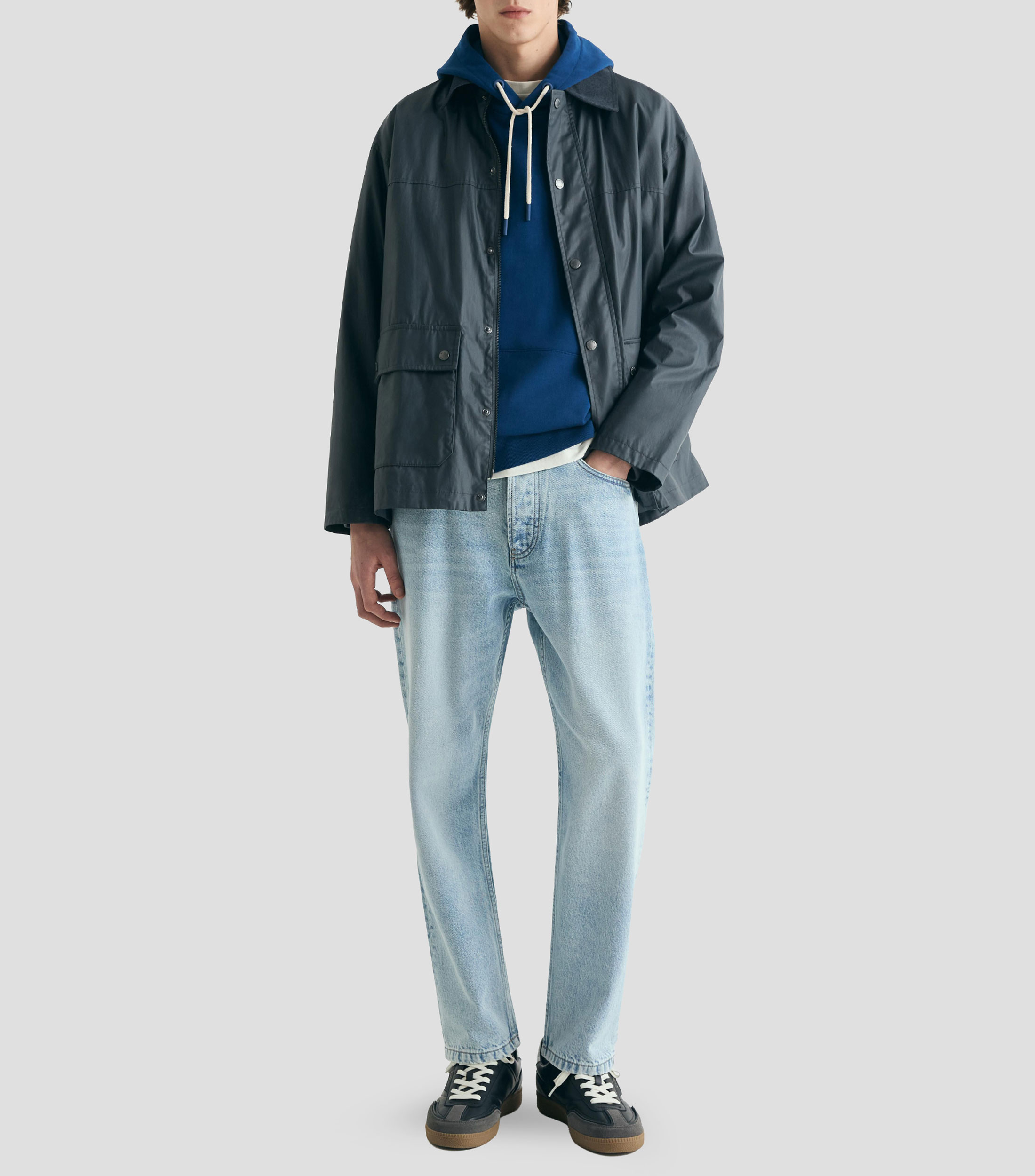 Sudadera canguro con capucha Hombre